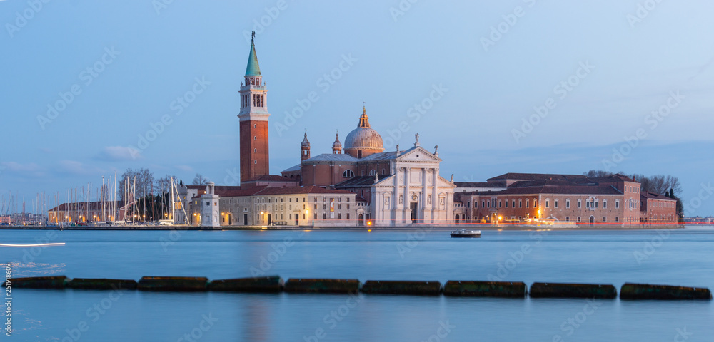 Panoramic view of San Giorgio Maggiore Basilic Panoramic view of San Giorgio Maggiore Basilic
