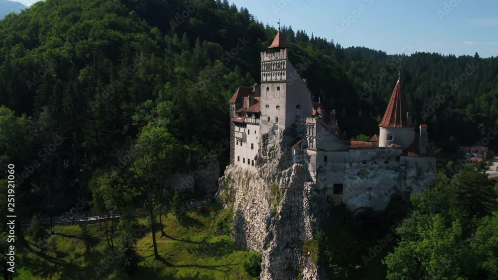 Aerial Romania Bran Castle Dracula June 2018 Sunny Day 30mm 4K Inspire 2 Prores Aerial video of Bran Castle in Romania on a beautiful sunny day. Aerial Romania Bran Castle Dracula June 2018 Sunny Day 30mm 4K Inspire 2 Prores Aerial video of Bran Castle in Romania on a beautiful sunny day.