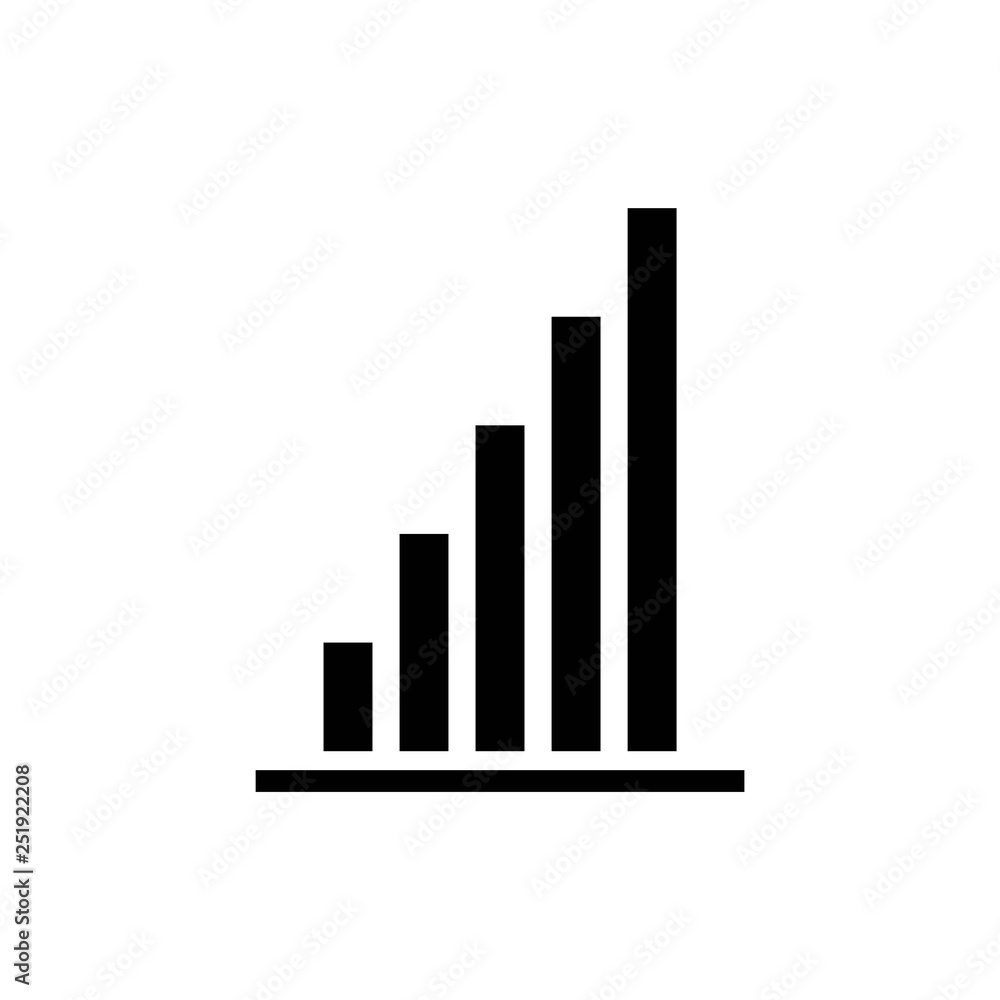 Graphs icon in trendy flat style isolated on white background. Vector illustration.- vector Graphs icon in trendy flat style isolated on white background. Vector illustration.- vector