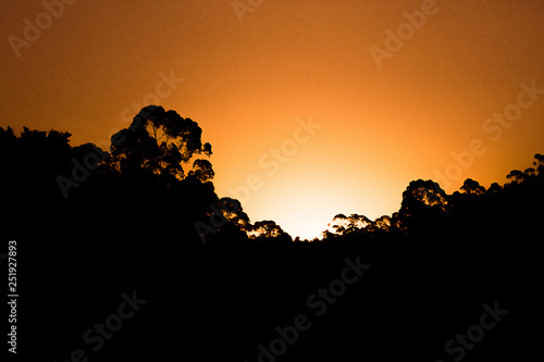 Pôr do Sol em Viagem para São Paulo