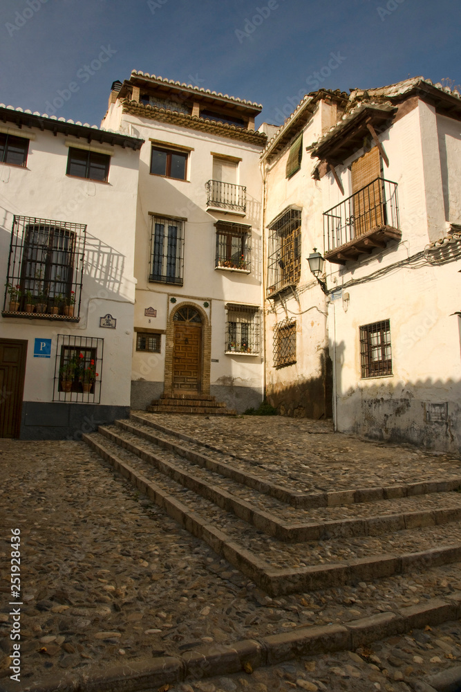 Albaicin district of Granada ,  Granada, Andalusia, Spain, Europe