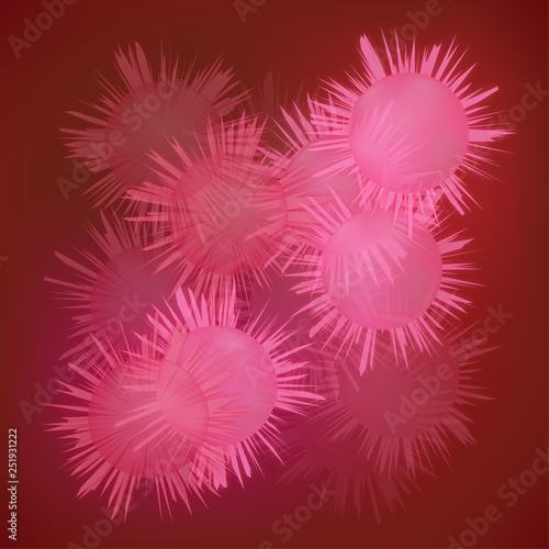 imaginative particles background