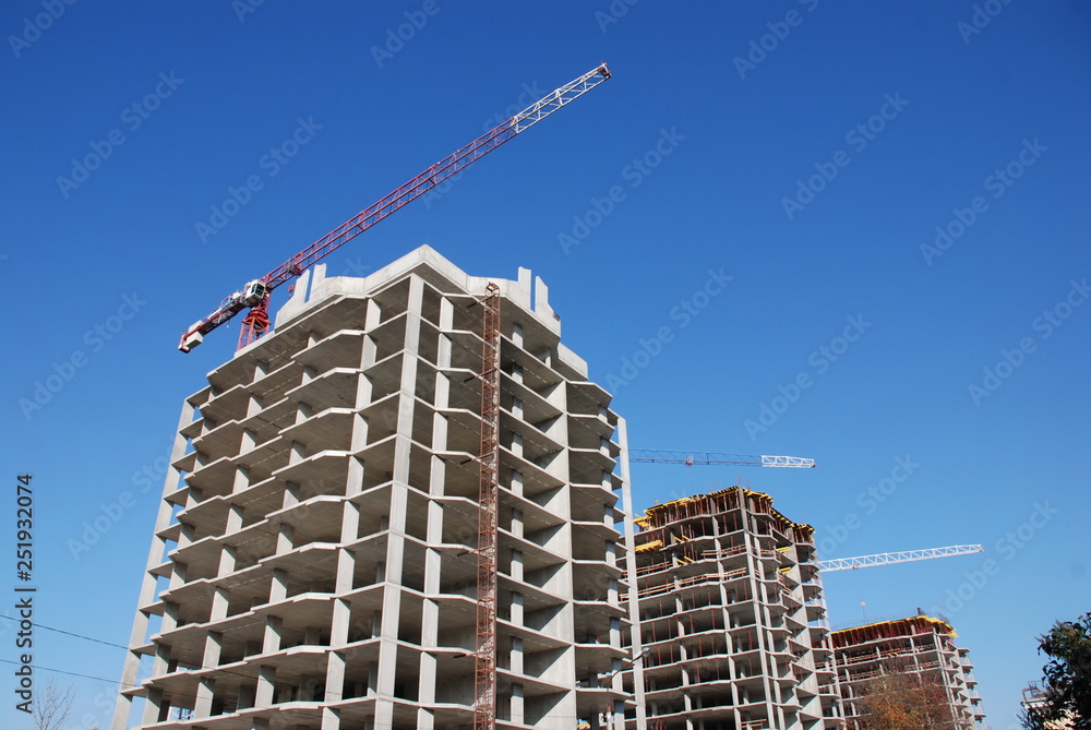 Fototapeta premium building under construction