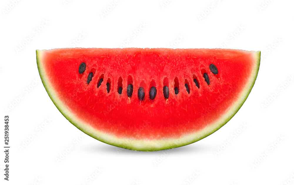 watermelon on white background. watermelon on white background.