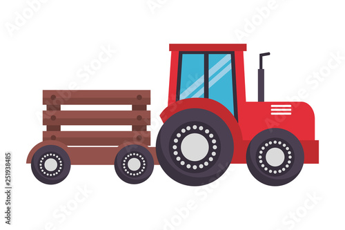tractor with trailer farm