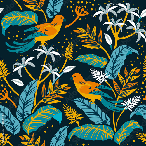 Birds in the nature design