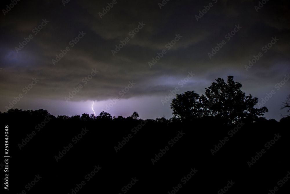 Fototapeta premium lighting strike