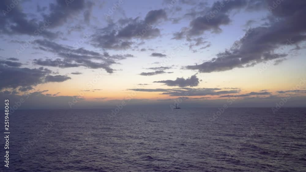 Sea view and the lighthouse in the sunrise Sea view and the lighthouse in the sunrise