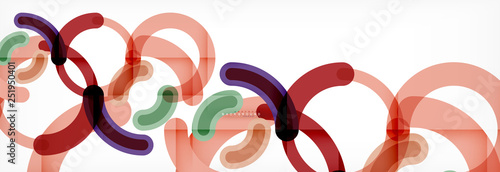Circular lines design background