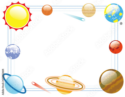 太陽系惑星フレーム2 Solar system flame