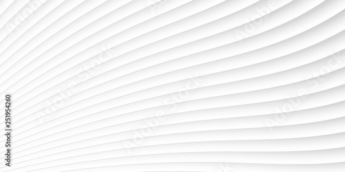 grey white waves and lines pattern. Vector futuristic template background