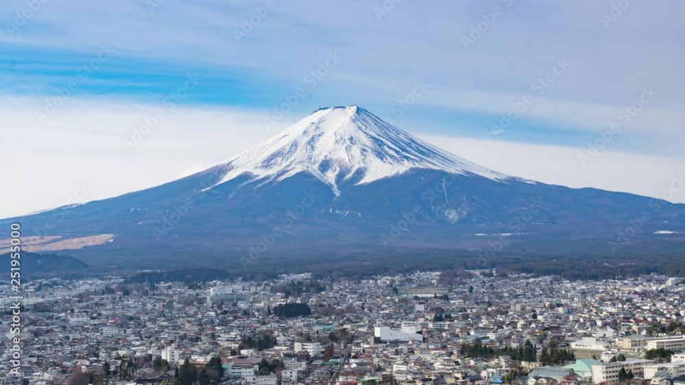 Timelapse of Fuji Mountain,Kawaguchiko,Fujiyoshida,Japan. Timelapse of Fuji Mountain,Kawaguchiko,Fujiyoshida,Japan.