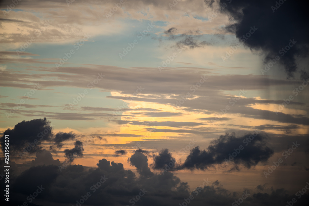 Sunset in the sky Sunset in the sky