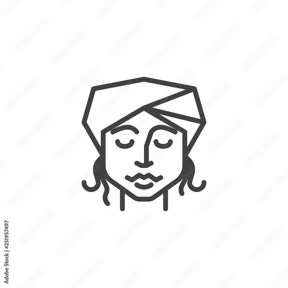 Hair mask line icon. linear style sign for mobile concept and web design. Hair beauty care outline vector icon. Symbol, logo illustration. Pixel perfect vector graphics Hair mask line icon. linear style sign for mobile concept and web design. Hair beauty care outline vector icon. Symbol, logo illustration. Pixel perfect vector graphics