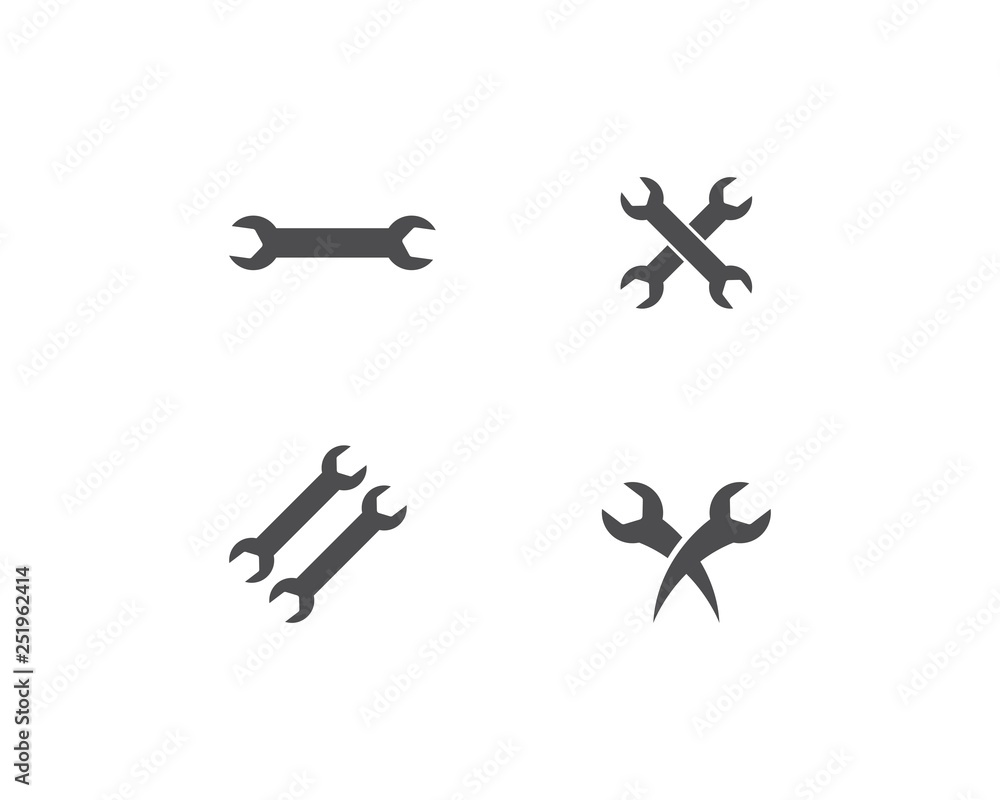 Service tool logo vector Service tool logo vector
