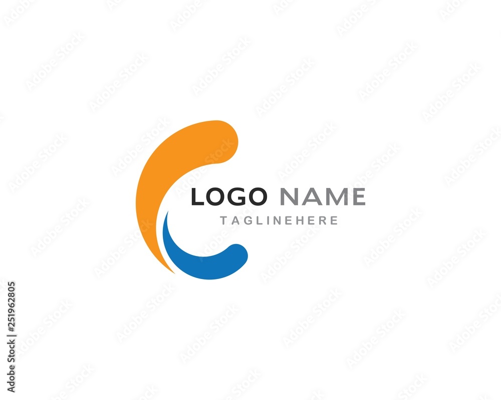 C Letter Logo Template C Letter Logo Template