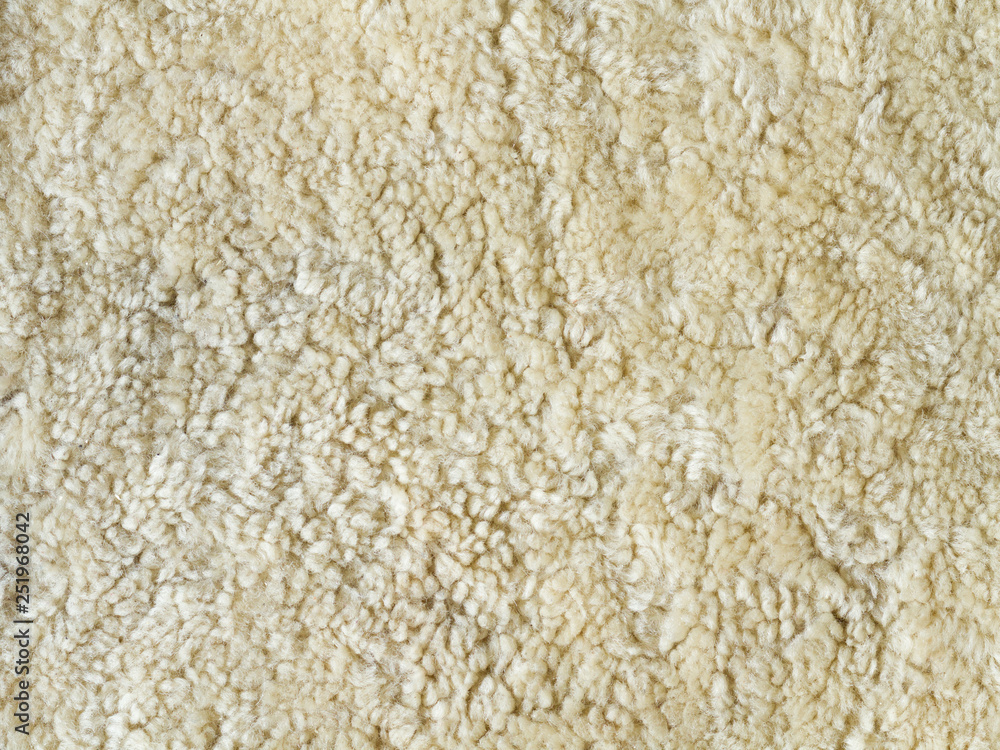 natural fur , light sheep wool natural fur , light sheep wool