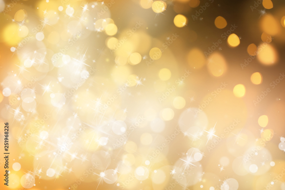 Golden abstract background