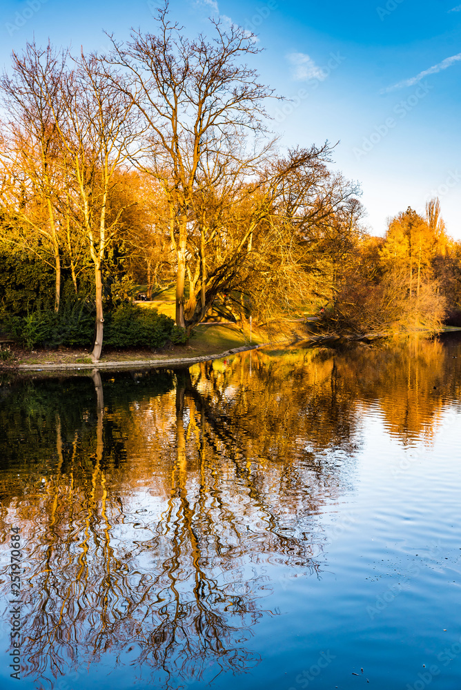 Fototapeta premium Spiegelung am See