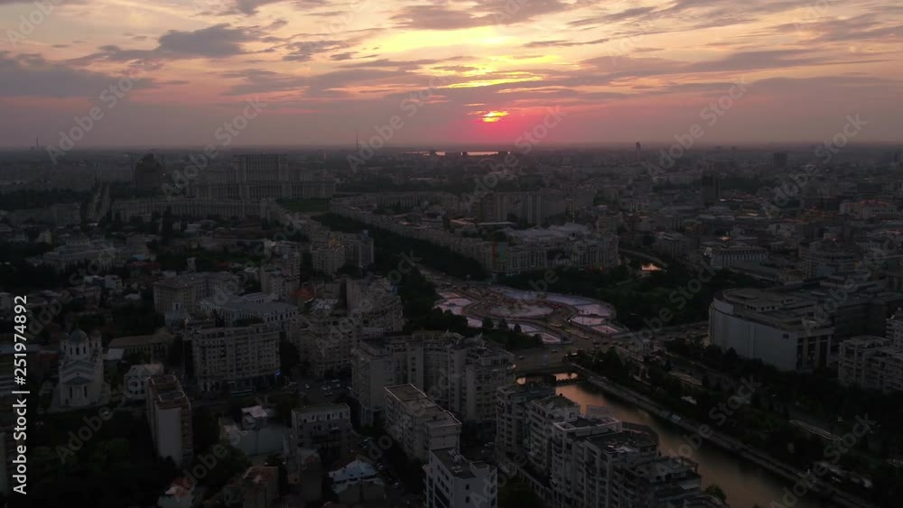 Aerial Romania Bucharest June 2018 Sunset 30mm 4K Inspire 2 Prores Aerial video of downtown Bucharest in Romania during a beautiful sunset. Aerial Romania Bucharest June 2018 Sunset 30mm 4K Inspire 2 Prores Aerial video of downtown Bucharest in Romania during a beautiful sunset.