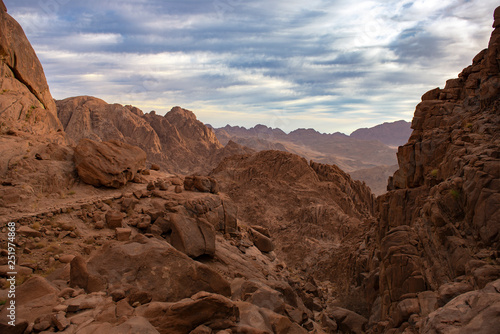 Sainte Catherine Mountains; Landscape View