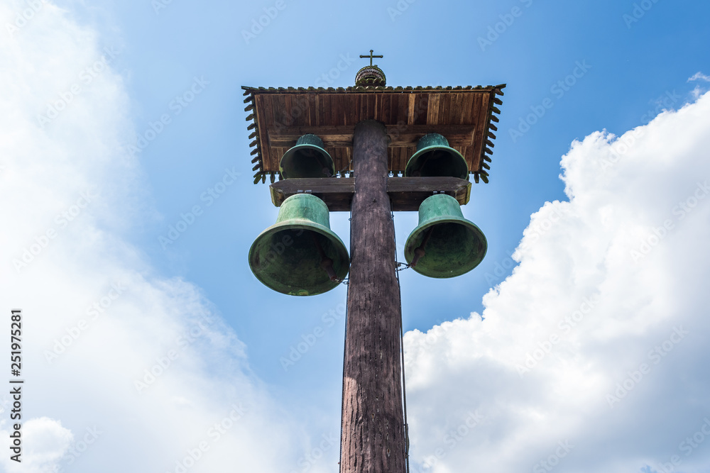 The bell of Russian Orthodox Church in Gifhorn, Germany The bell of Russian Orthodox Church in Gifhorn, Germany