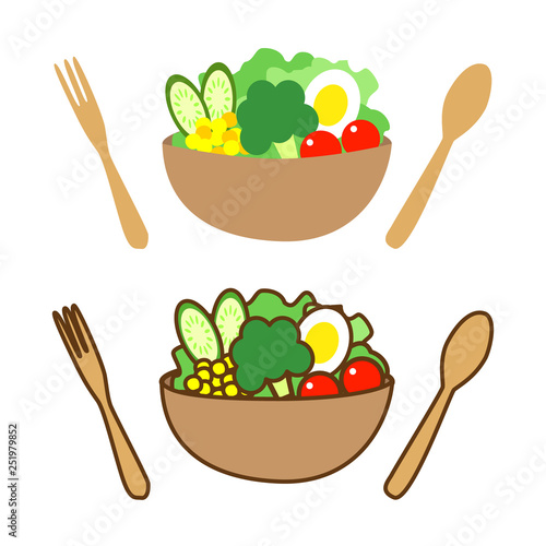 野菜サラダ