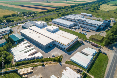 modern production of building materials
