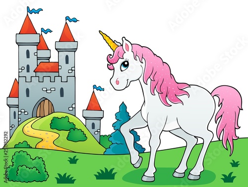 Fairy tale unicorn theme image 6