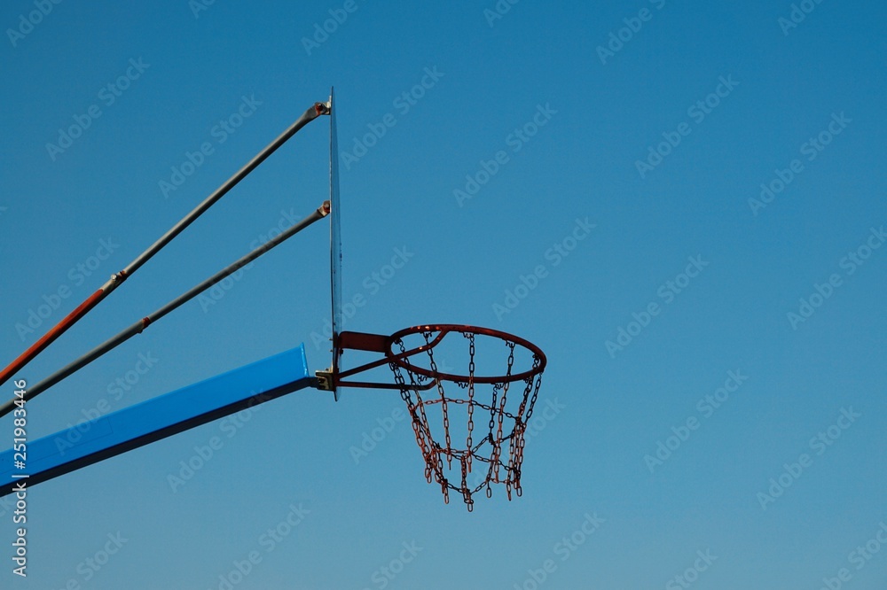 basketball in the street