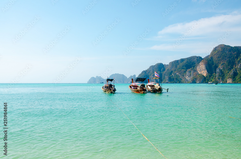 phi phi island long beach long tail boats phi phi island long beach long tail boats