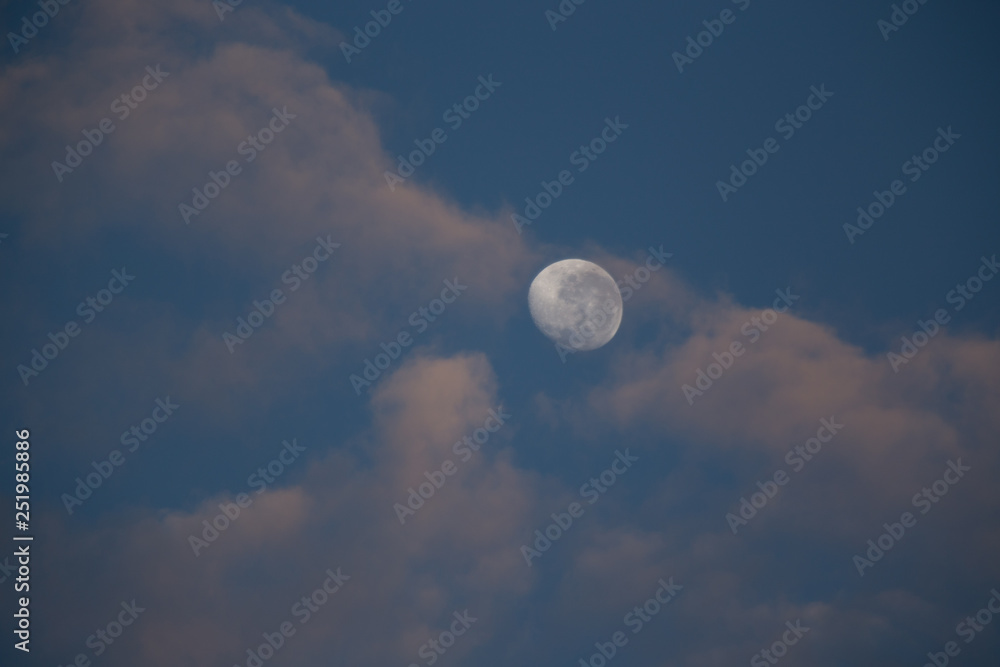 Clouds Over The Moon