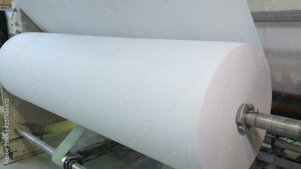 At paper manufacturing factory At paper manufacturing factory