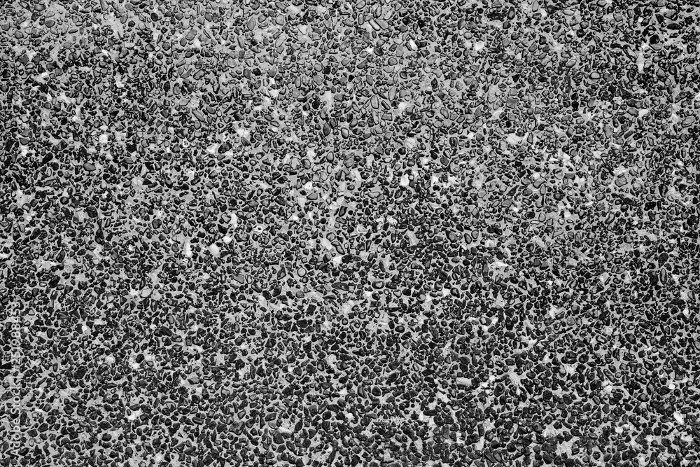 The pebble stone floors and wall, background textures - monochrome The pebble stone floors and wall, background textures - monochrome