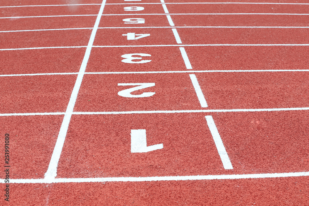 Beautiful runway, in track and field