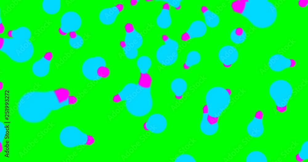 light bulbs flat colors falling light bulbs flat colors falling