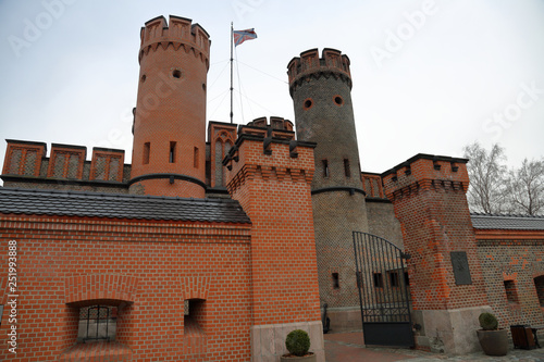 Exterior of Fort Friedrichburg. Monument of architecture of 1745. Kaliningrad, Russia photo