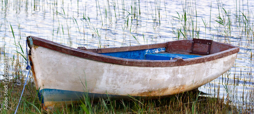 boat on the lake