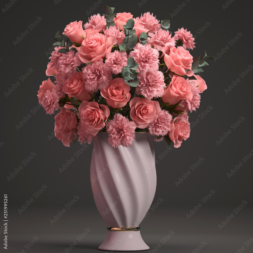 Fototapeta premium bouquet of roses