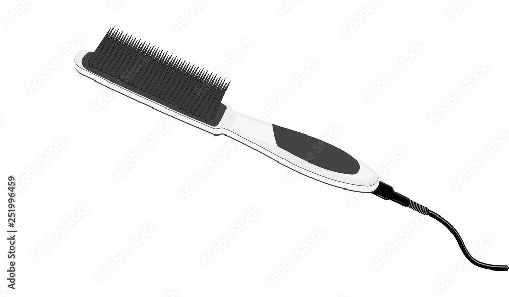 Electric Toothbrush, realistic - isolated on white background - vector. Electric Toothbrush, realistic - isolated on white background - vector.
