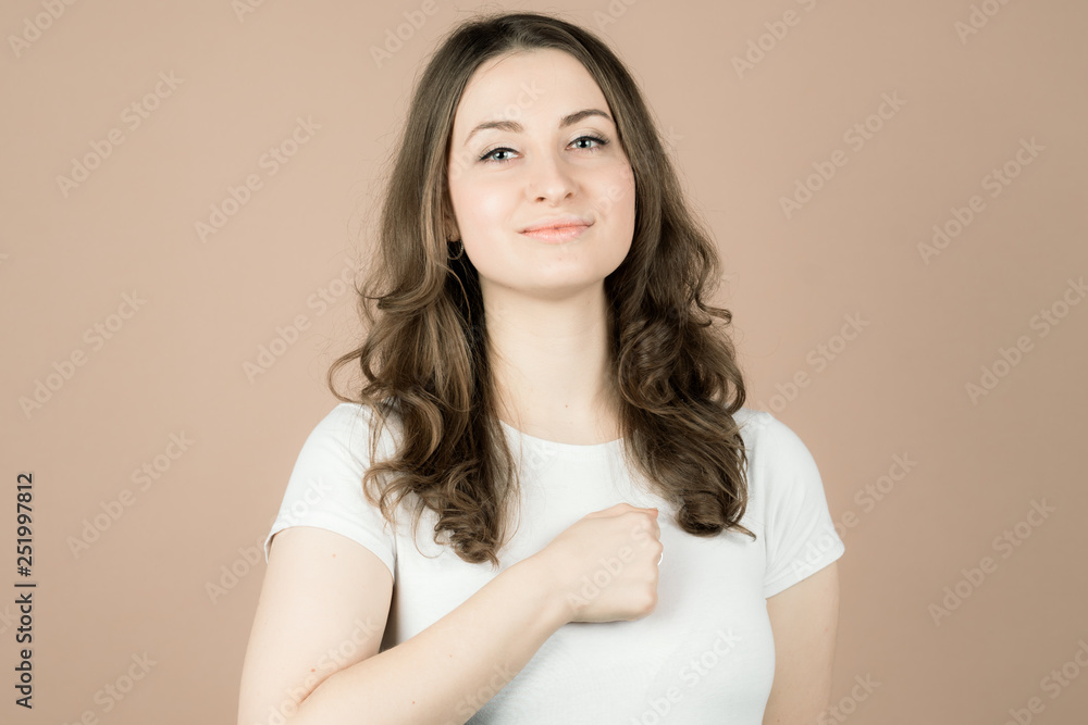 a girl is very positive a girl is very positive