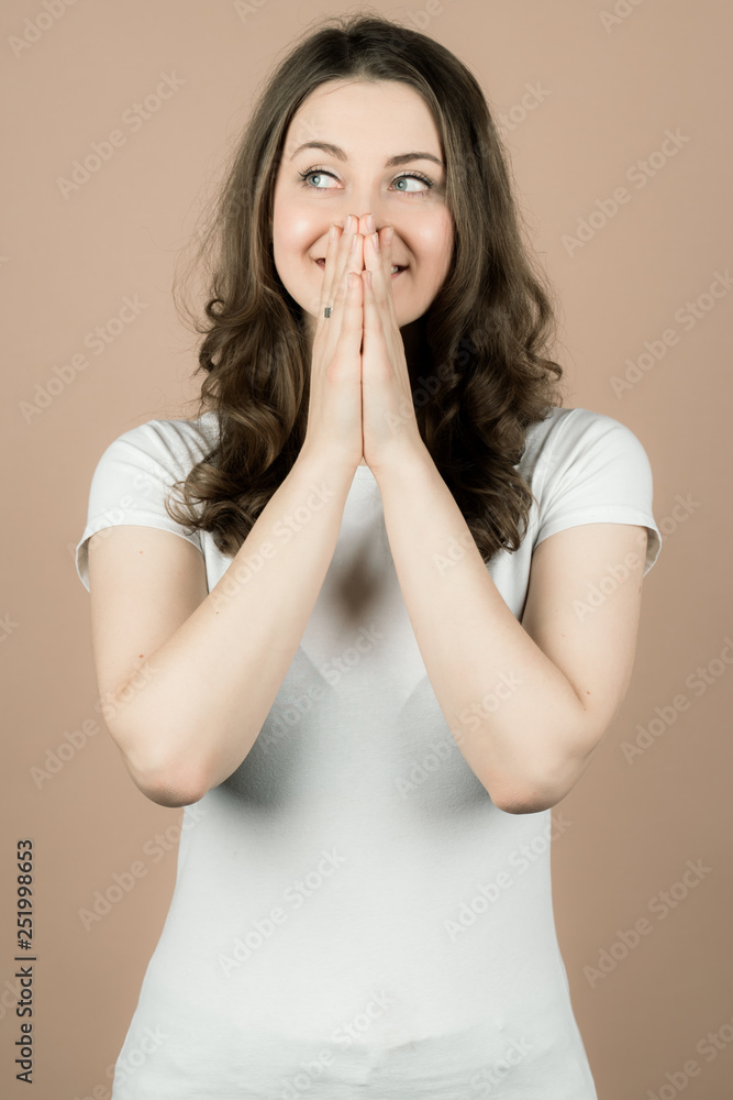 a girl is very positive