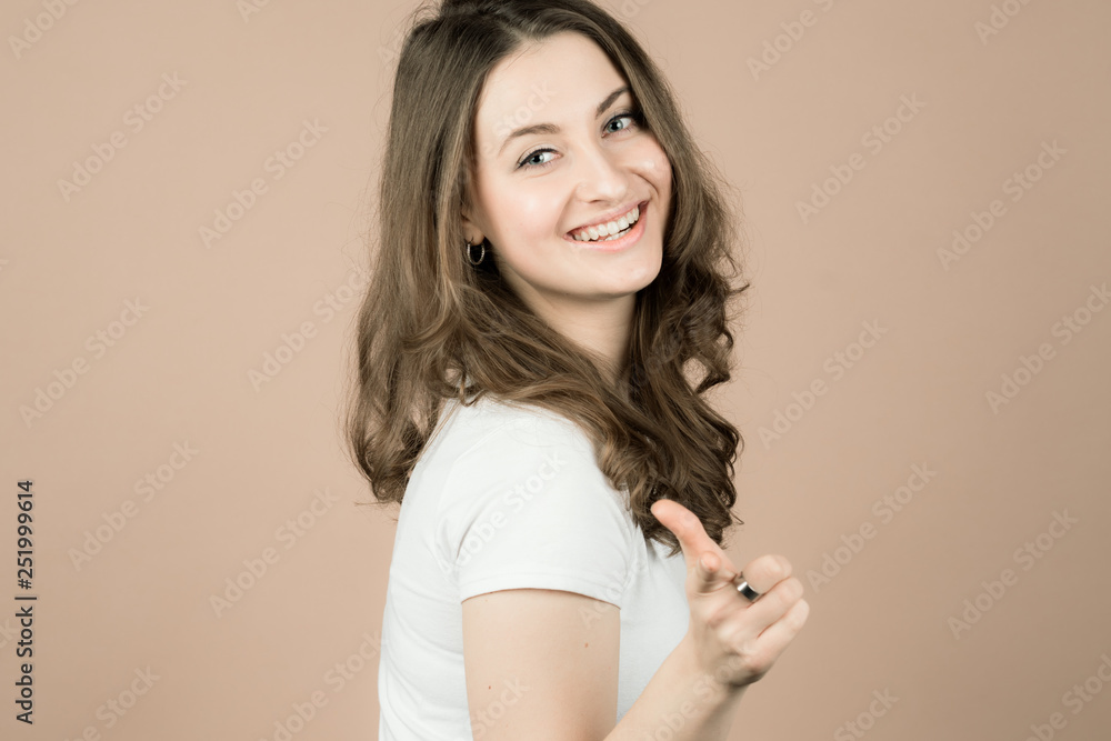 a girl is very positive a girl is very positive