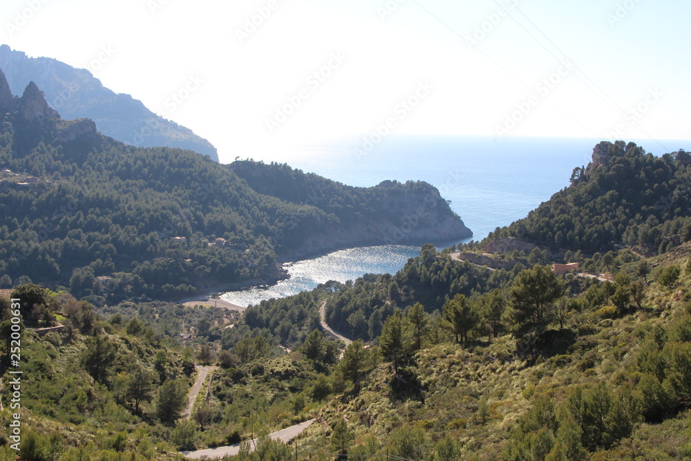 Naklejka premium Bucht auf Mallorca