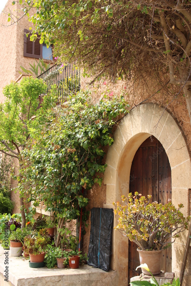 Fototapeta premium Mediterrane Gasse, Mallorca