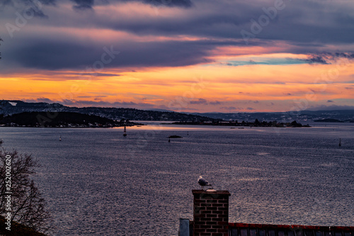Canvas Print Oslo colors