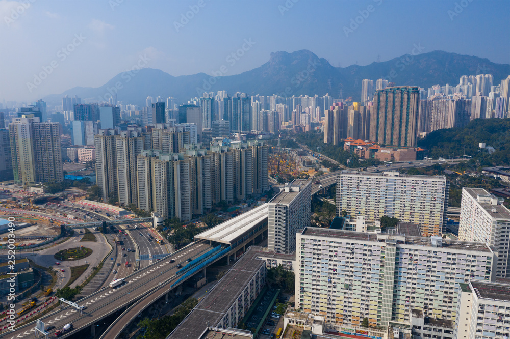 Fototapeta premium Hong Kong city