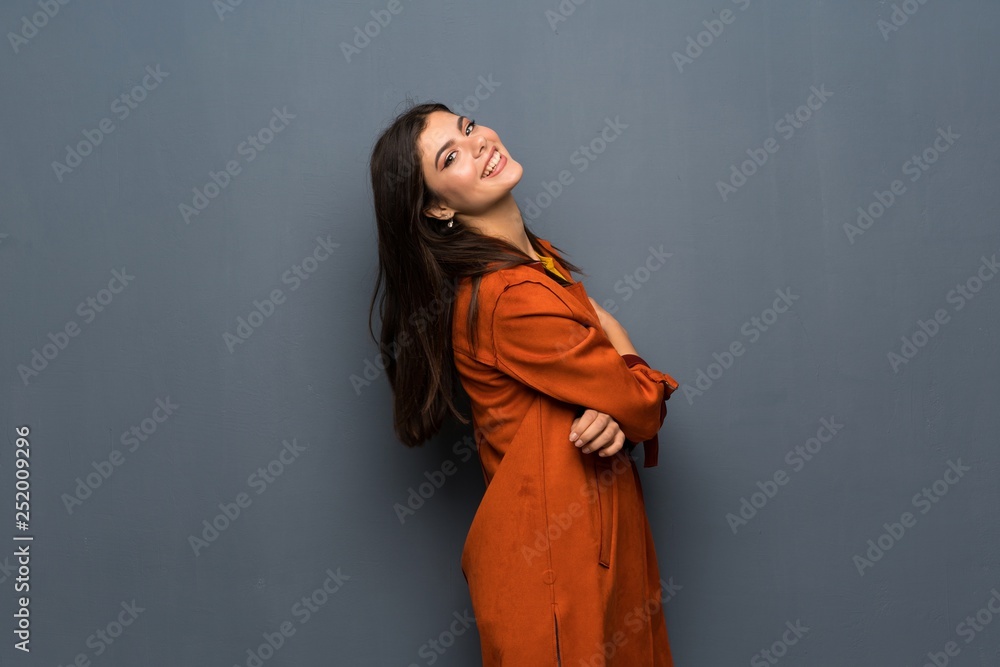Brunette teenager friendly girl Brunette teenager friendly girl