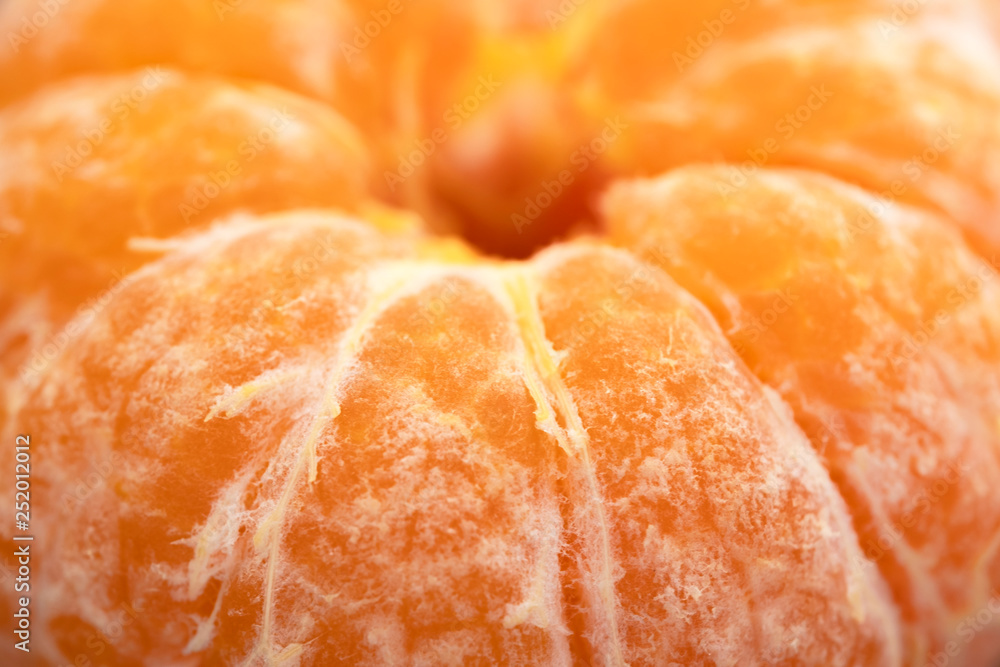 Peeled mandarin slices Peeled mandarin slices