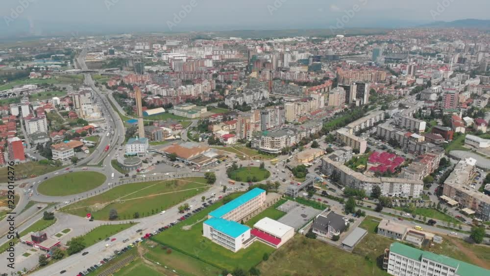 Aerial Serbia Kosovo Pristina June 2018 Sunny Day Mavic Air Aerial video of downtown Pristina in Serbia on a beautiful sunny day. Aerial Serbia Kosovo Pristina June 2018 Sunny Day Mavic Air Aerial video of downtown Pristina in Serbia on a beautiful sunny day.